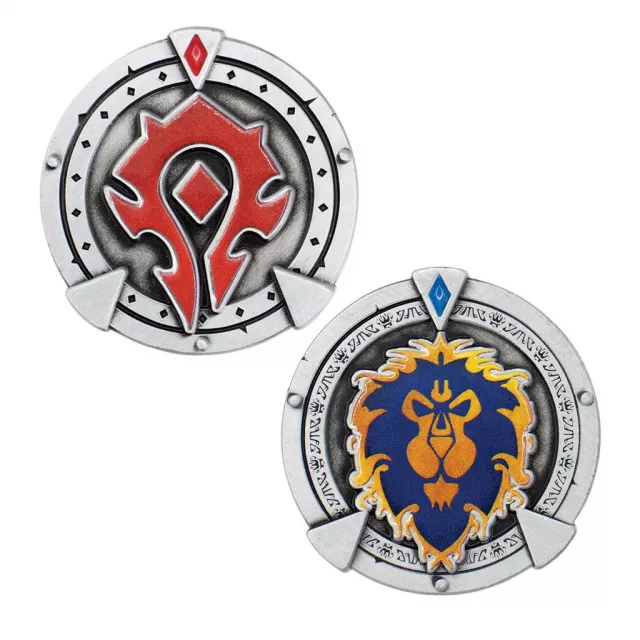 Sammlermünze World of Warcraft - Alliance & Horde - Stück limitiert
