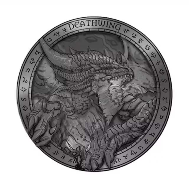 Sammlermünze World of Warcraft - Deathwing Commemorative Bronze Medal