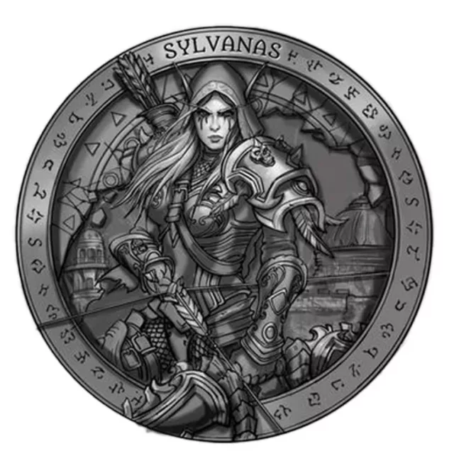 Sammlermünze World of Warcraft - Sylvanas Gedenkbronze-Medaille