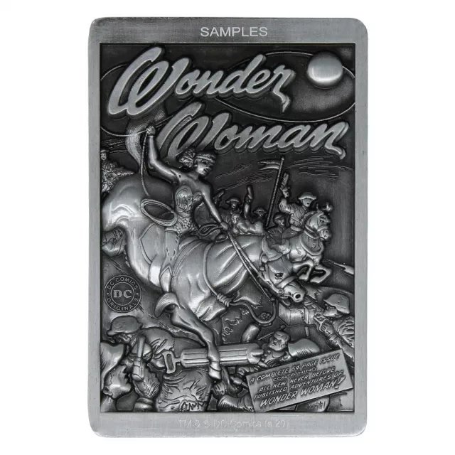 Sammlerplakette DC Comics - Wonder Woman - ingot