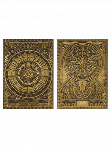 Sammlerplakette Dungeons & Dragons - Keys From The Golden Vault Limited Edition