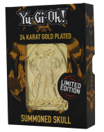 Sammlerplakette Yu-Gi-Oh! - Summoned Skull (vergoldet)