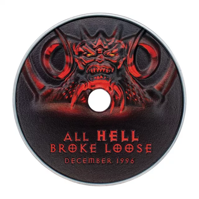 Metallreplik CD-ROM Diablo - All Hell Broke Loose (30th Anniversary) - Stück limitiert