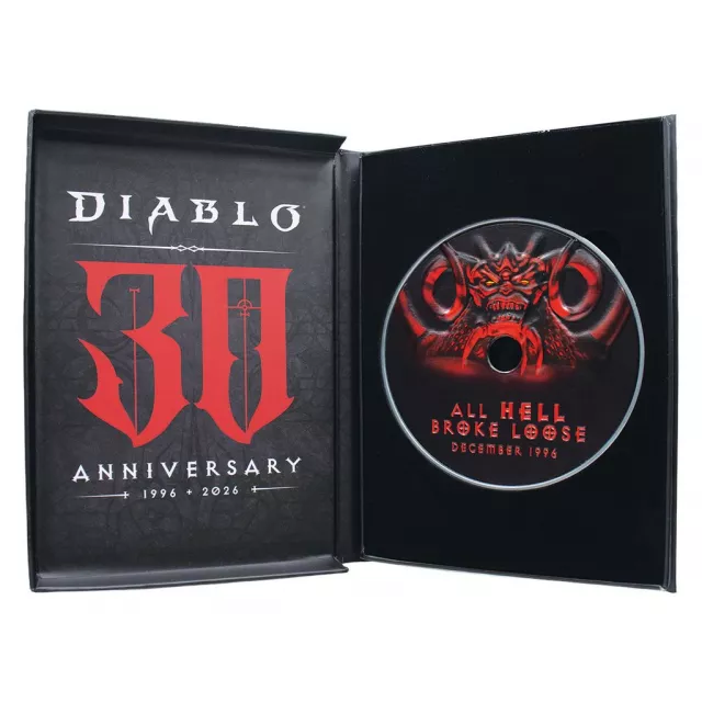 Metallreplik CD-ROM Diablo - All Hell Broke Loose (30th Anniversary) - Stück limitiert