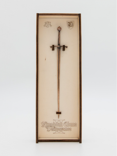 Mini-Replik Kingdom Come: Deliverance II – Schwert von Radzig Kobyla (bronze)