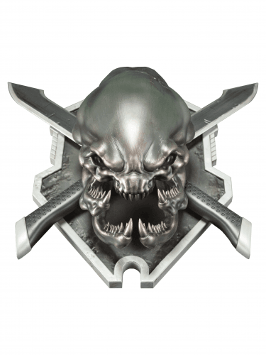 Replik Halo - Wandplakette Legendary Icon Sculpture Grunt (Dark Horse)