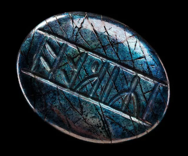 Replik The Hobbit: The Desolation of Smaug - Kili's Rune Stone 1/1 (Weta Workshop) - Lord of the Rings