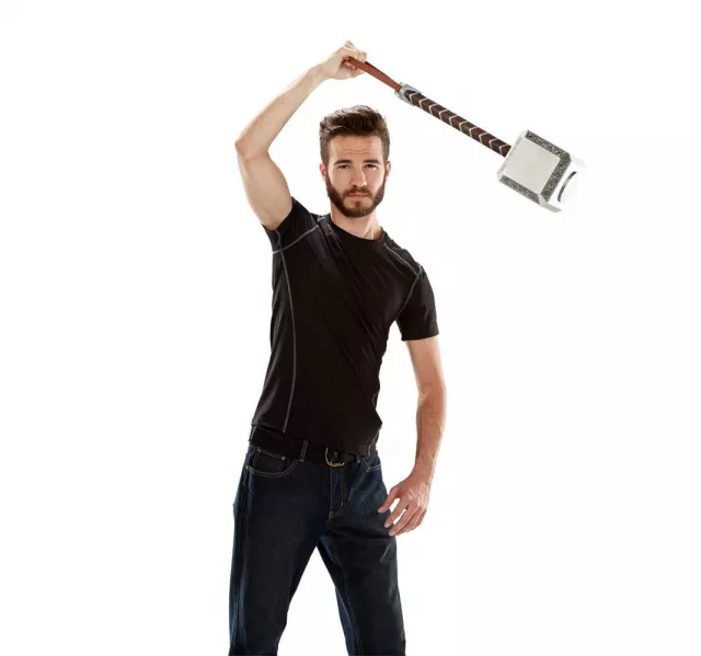 Replik der Waffe Marvel: Thor - Electronic Hammer Mjolnir - Comics