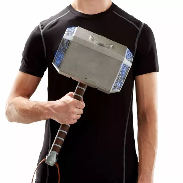Replik der Waffe Marvel: Thor - Electronic Hammer Mjolnir - Film