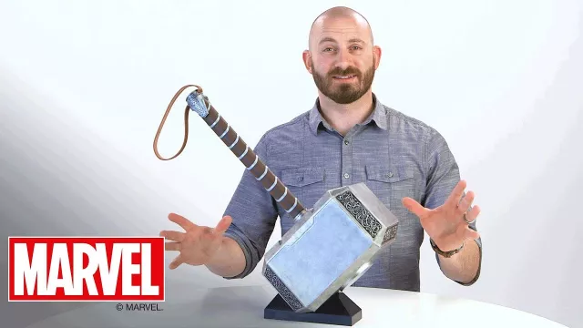 Replika zbraně Marvel: Thor - Electronic Hammer Mjolnir