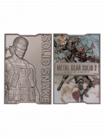 Sammlerplakette Metal Gear Solid 2 - Snake Limited Edition