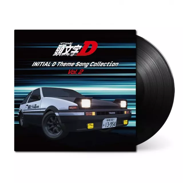 Offizieller Soundtrack Initial D: Theme Songs Collection Vol.2 auf LP - Schallplatte