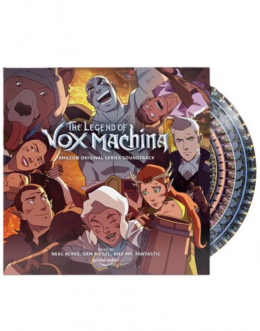 Offizieller Soundtrack The Legend Of Vox Machina auf 2x LP (zoetrope)