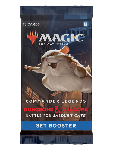 Kartenspiel Magic: The Gathering Commander Legends D&D: Battle for Baldur's Gate - Set Booster (15 Karten) (ENGLISCHE VERSION)