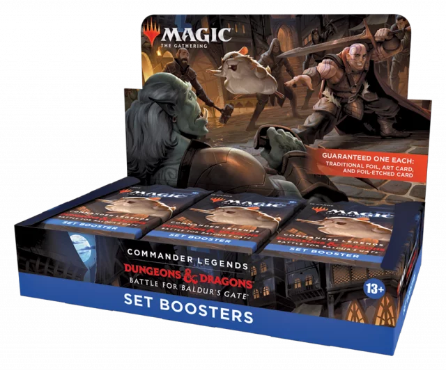 Kartenspiel Magic: The Gathering Commander Legends DandD: Battle for Baldurs Gate - Set Booster (15 Karten)