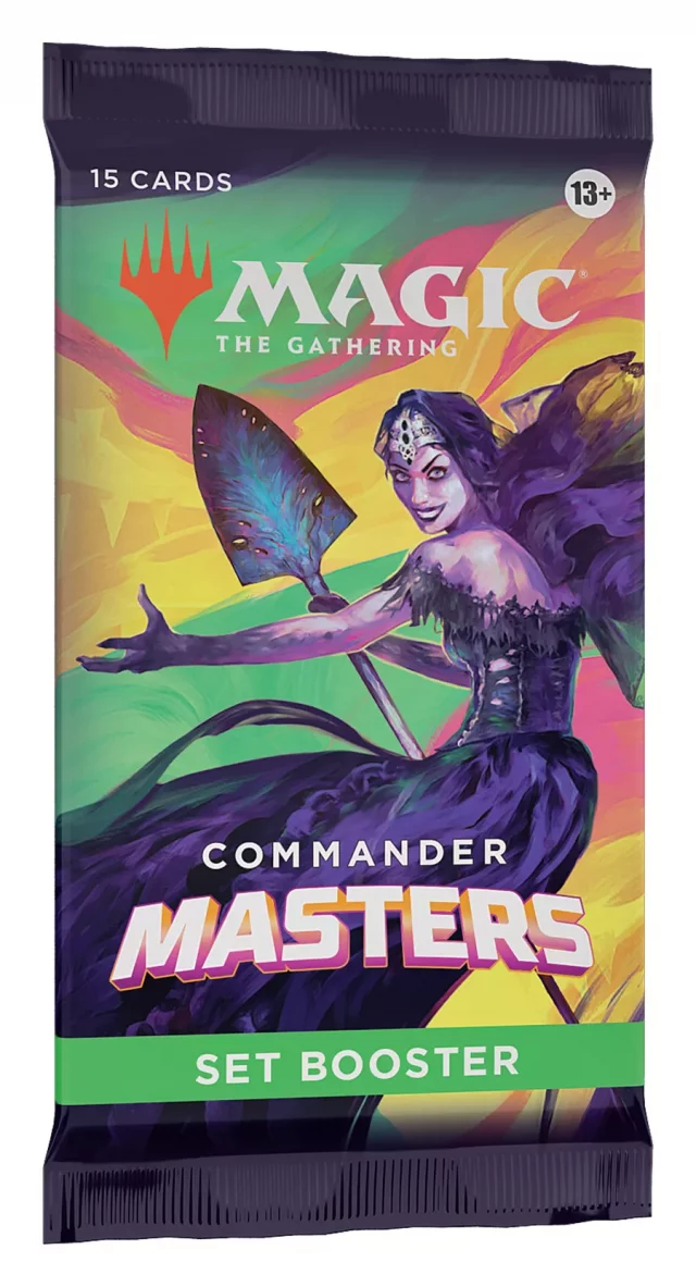 Kartenspiel Magic: The Gathering Commander Masters - Set Booster (15 Karten)