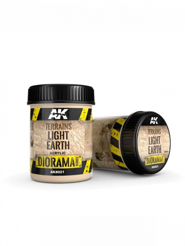 Acryl-Textur AK - Light Earth (250 ml)