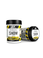 Acryl-Textur AK - Snow (250 ml)