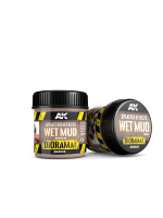 Acryl-Textur AK - Splatter Effects Wet Mud (100 ml)