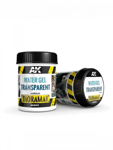 Acryl-Textur AK - Water Gel Transparent (250 ml)