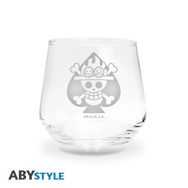 Gläser One Piece - Luffy & Ace Glass Set (2 Stück)