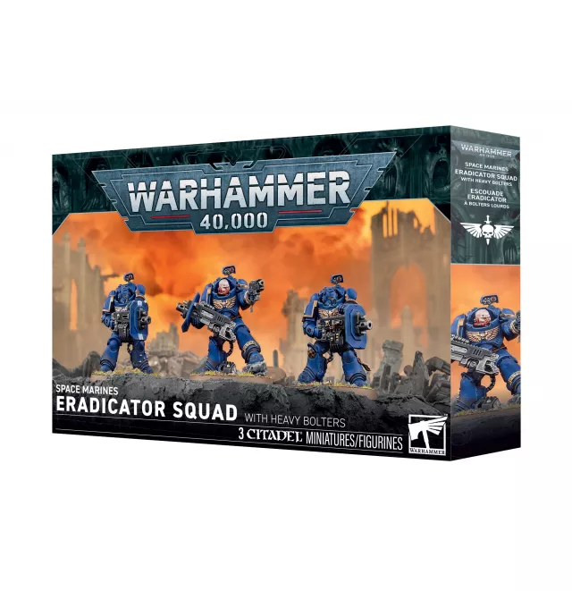 W40k: Space Marines - Eradicator Squad with Heavy Bolters (3 Figuren) - Warhammer
