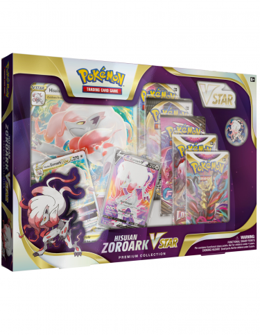 Kartenspiel Pokemon TCG - Hisuian Zoroark VSTAR Premium Sammlung (ENGLISCHE VERSION)