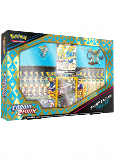 Kartenspiel Pokemon TCG: Crown Zenith - Premium Figur Collection (Glänzendes Zacian) (ENGLISCHE VERSION)