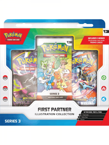 Kartenspiel Pokémon TCG - First Partner Illustration Collection Series 3 (ENGLISCHE VERSION)