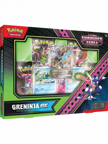 Kartenspiel Pokémon TCG: Scarlet & Violet Shrouded Fable - Greninja ex Special Illustration Collection (ENGLISCHE VERSION)