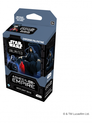 Kartenspiel Star Wars: Unlimited - Ashes of the Empire Spotlight Deck (Emperor Palpatine)