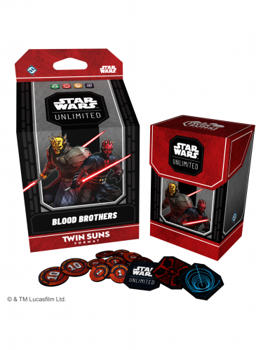 Kartenspiel Star Wars: Unlimited - Blood Brothers Twin Suns Deck