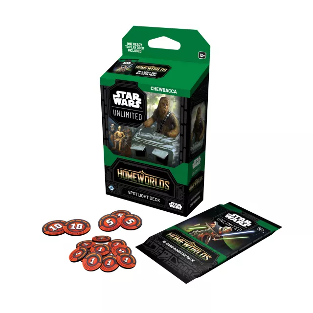 Kartenspiel Star Wars: Unlimited - Homeworlds Spotlight Deck (Chewbacca) - TCG Sammelkartenspiel