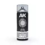 AK Fine Primer Grey Spray - Grundfarbe, grau (Spray) - AK-Interactive