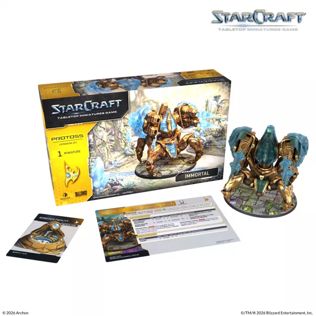 Figurenspiel StarCraft - Tabletop Miniature Game - Immortal - Expansion Set (1 Figur) - Tabletop-Wargame