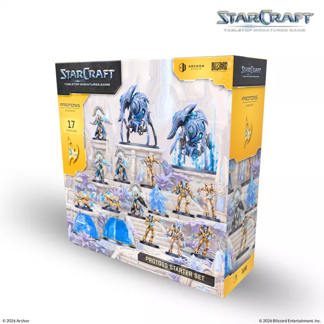 Figurenspiel StarCraft - Tabletop Miniature Game - Protoss Starter Set - Fantasy