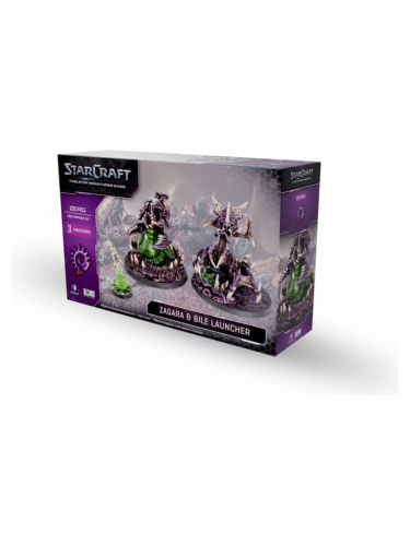 Figurenspiel StarCraft - Tabletop Miniature Game - Zerg - Zagara & Bile Launcher (3 Figuren)