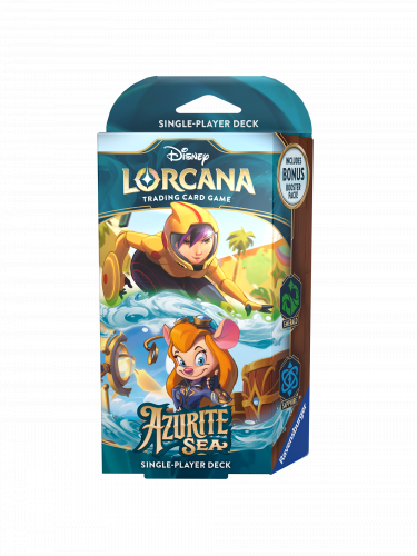 Kartenspiel Lorcana: Azurite Sea - Emerald / Sapphire Starter Deck (ENGLISCHE VERSION)