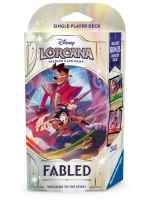 Kartenspiel Lorcana: Fabled - Amber & Sapphire Starter Deck (ENGLISCHE VERSION)