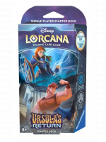 Kartenspiel Lorcana: Ursula's Return - Saphir / Stahl Starter Deck (ENGLISCHE VERSION)
