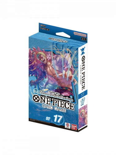 Kartenspiel One Piece TCG - Blue Donquixote Doflamingo Starter Deck (ENGLISCHE VERSION)