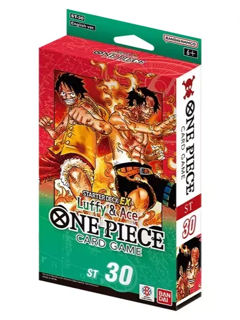Kartenspiel One Piece TCG - Luffy & Ace Starter Deck (ENGLISCHE VERSION) - TCG Sammelkartenspiel
