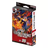 Kartenspiel One Piece TCG: Starter Deck - Red/Black Sabo [ST-35] (ENGLISCHE VERSION) - TCG Sammelkartenspiel