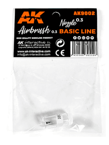 Düse AK Airbrush - Basic Line 0,3