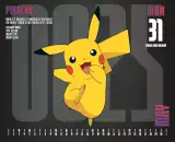 Kalender Pokémon 2027 (Tisch)
