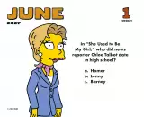 Kalender The Simpsons 2027 (Tisch)
