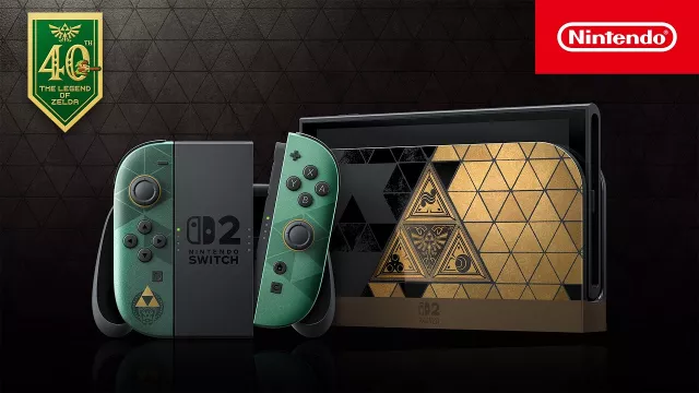 Konzole Nintendo Switch 2 - The Legend of Zelda 40th Anniversary Edition