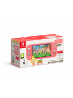 Konsole Nintendo Switch Lite - Coral + Animal Crossing: New Horizons + 12 Monate NSO