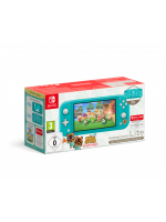 Konsole Nintendo Switch Lite - Turquoise + Animal Crossing: New Horizons + 12 Monate NSO