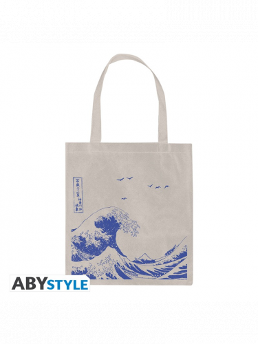 Tasche Hokusai Katsushika - The Great Wave off Kanagawa (Leinen)